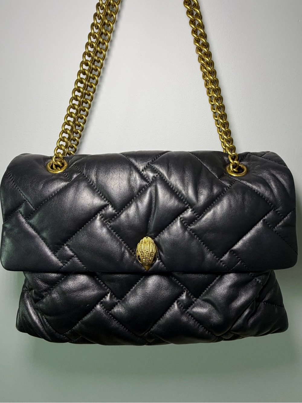 Kurt Geiger London XXL Quilted Leather Handbag - Picture 2 of 12